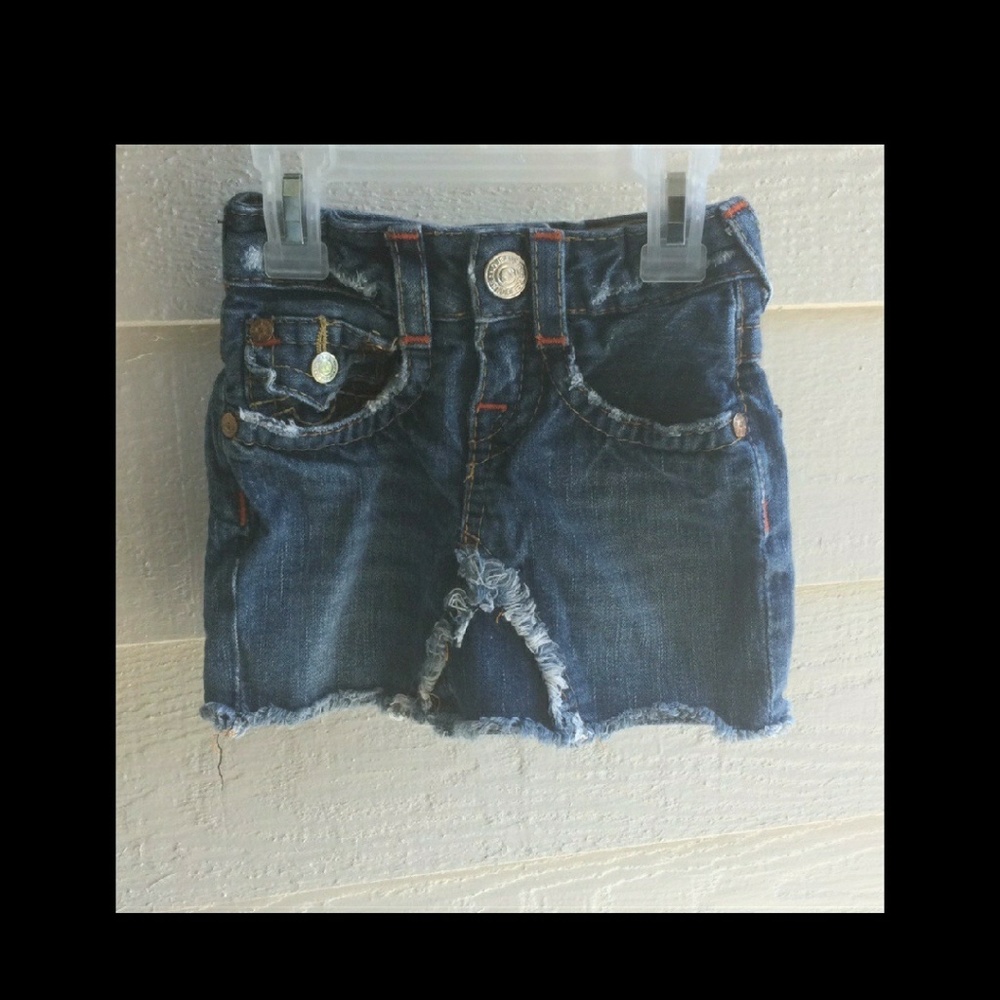 Toddlers true religion skirt 2t